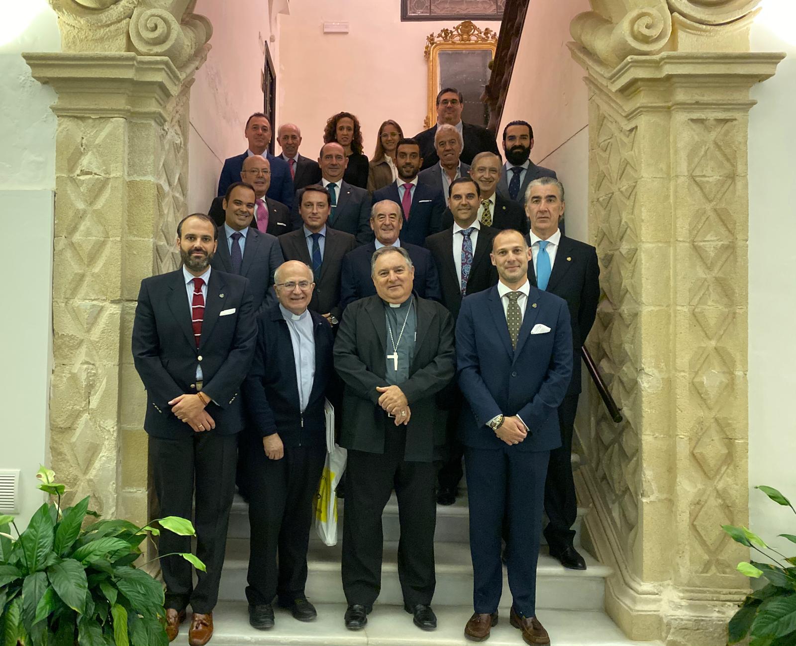 Recepción del Sr Obispo
