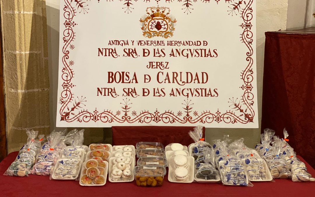 Colaboración en la venta de dulces navideños de las Franciscanas Descalzas de la calle Barja