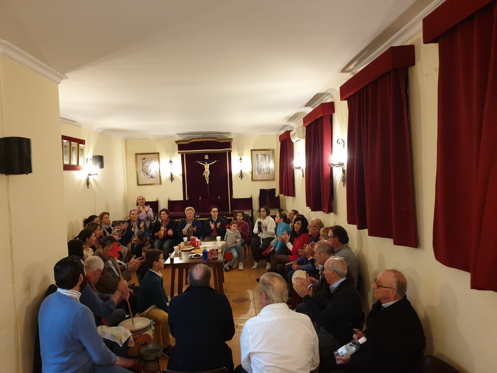 2º ensayo del Coro de villancicos de Nuestra Señora de las Angustias 1