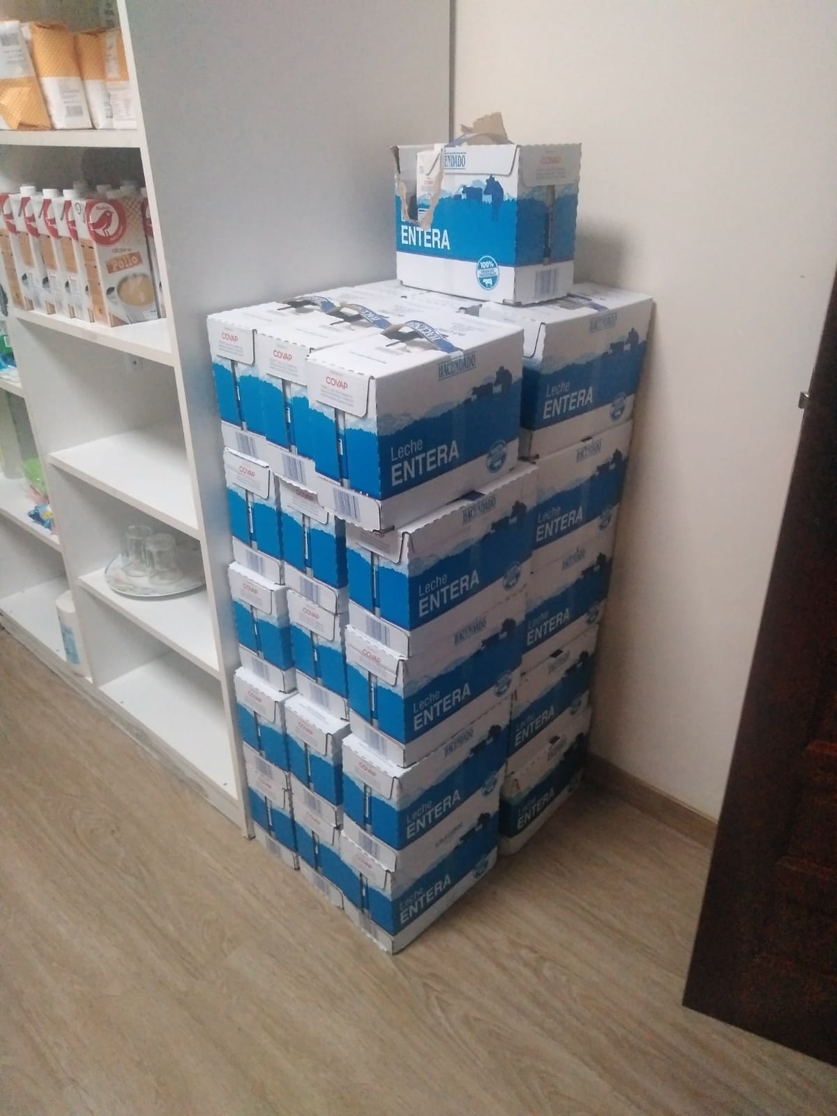 Entrega de la Bolsa de Caridad Febrero