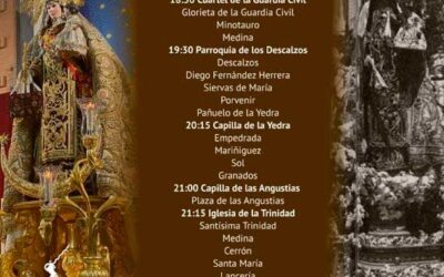 Visita de Nuestra Señora del Carmen Coronada a nuestra Hermandad