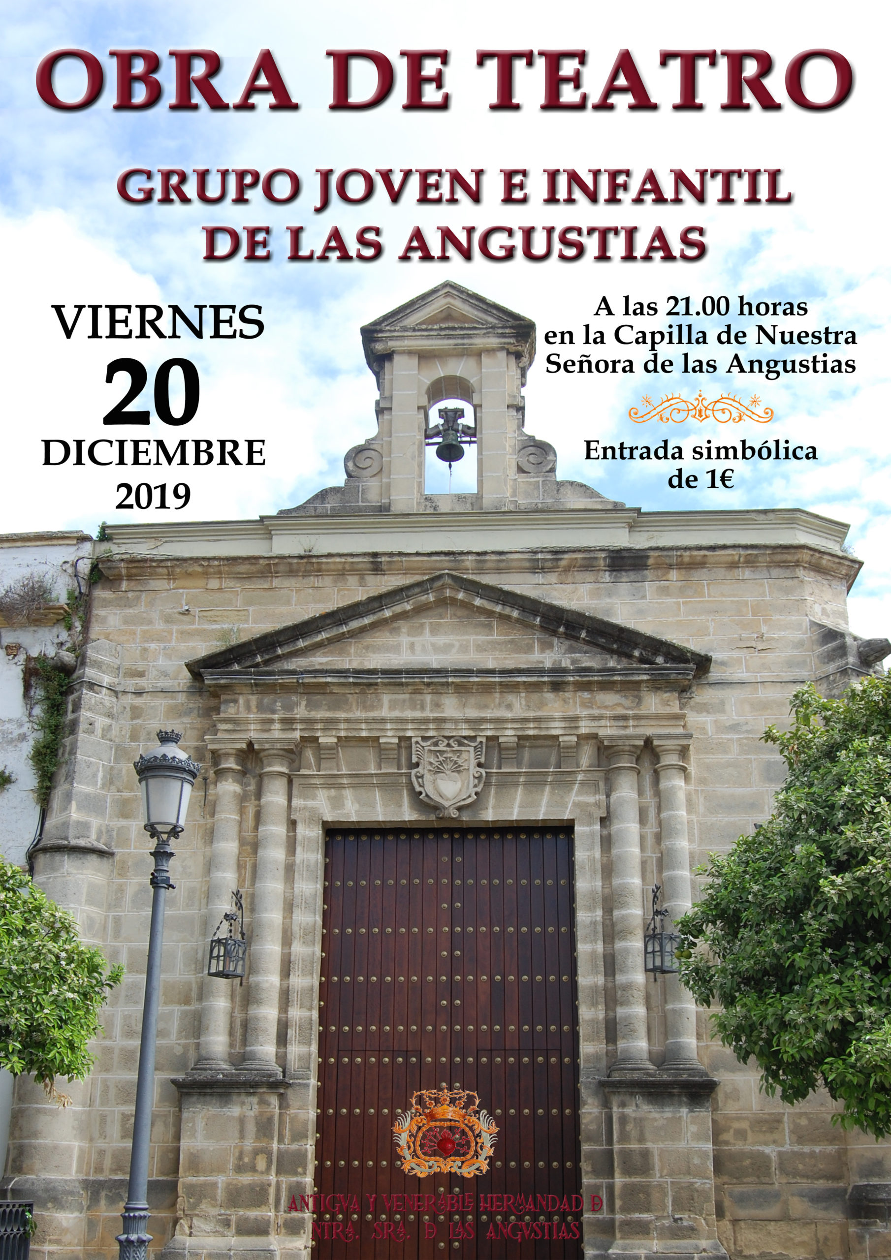 Cartel Obra de Teatro del Grupo Joven e Infantil 2019