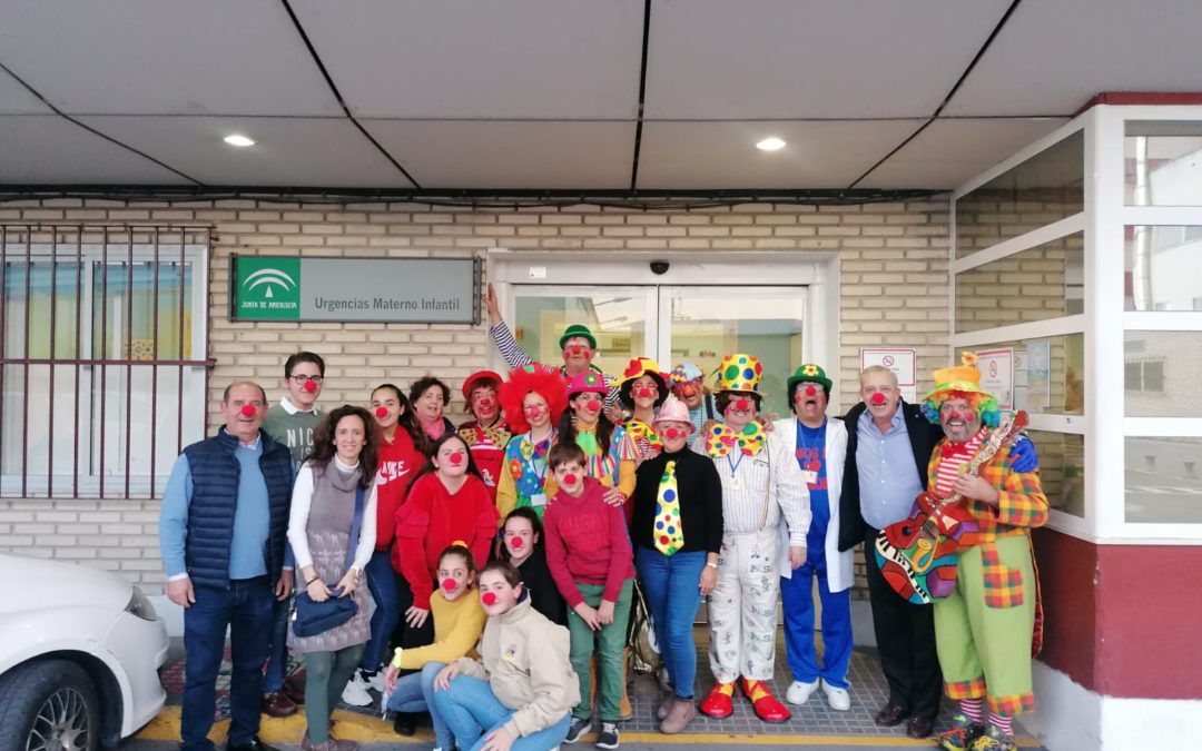 Fotografías de la visita al Hospital Materno Infantil de Jerez