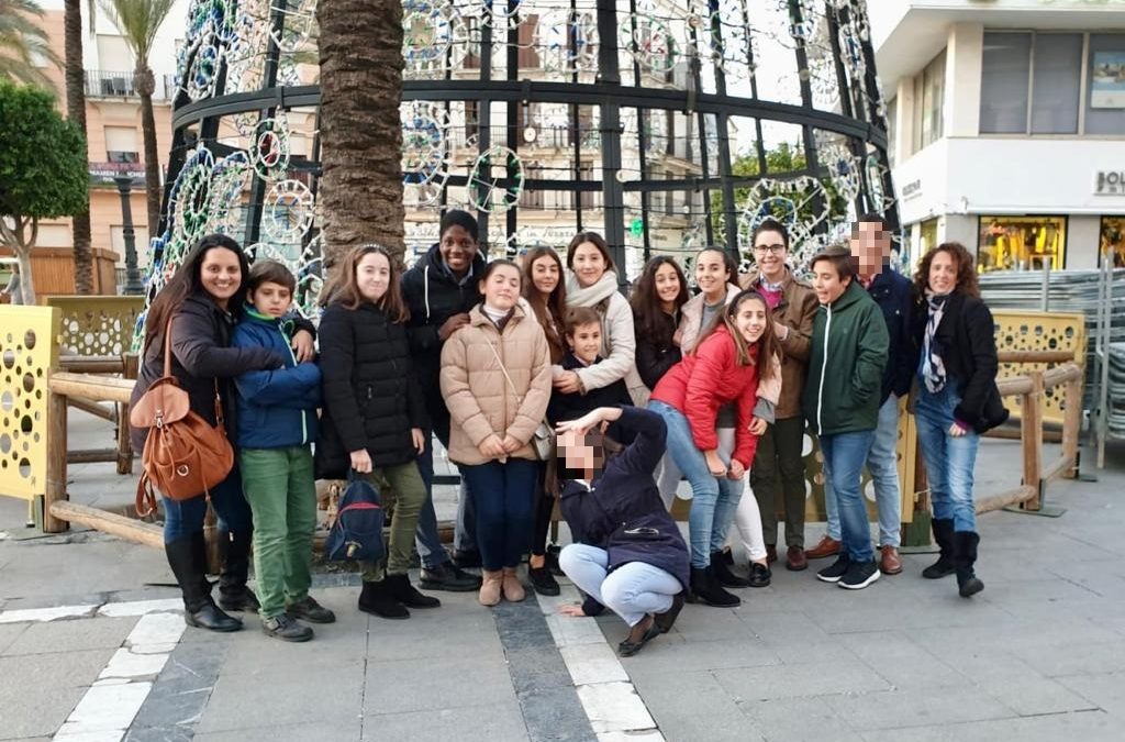 Visita del Grupo Joven e Infantil a los belenes 2020