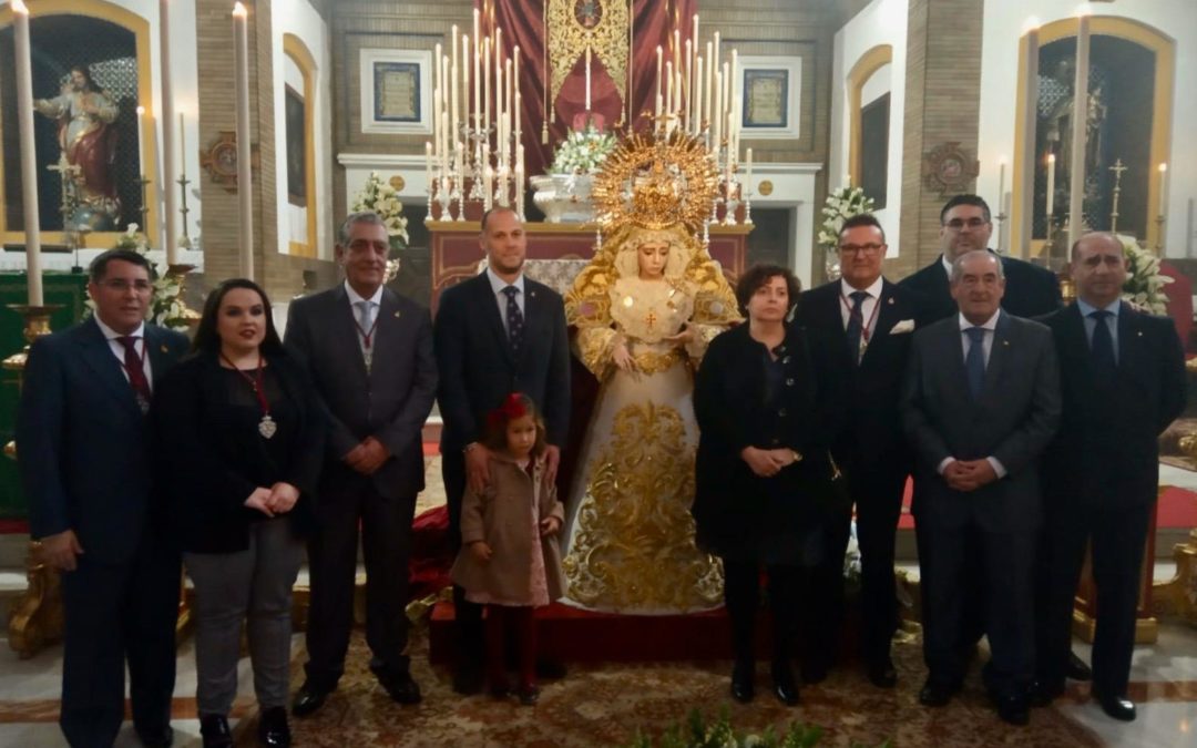 Asistencia al Besamanos de María Santísima de la Candelaria 2020