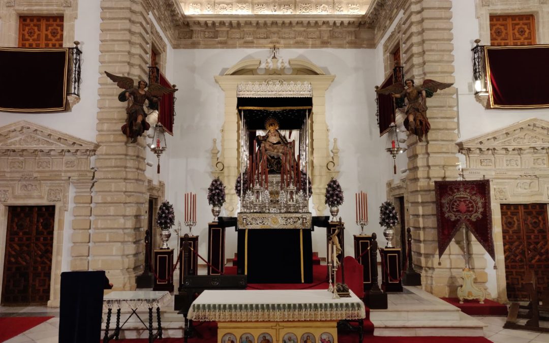 Fotografías de Nuestra Señora para el Via Crucis de Hermandades de Jerez