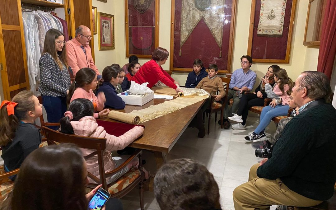 Actividad del Grupo Joven e Infantil con la Diputación de la Santísima Virgen