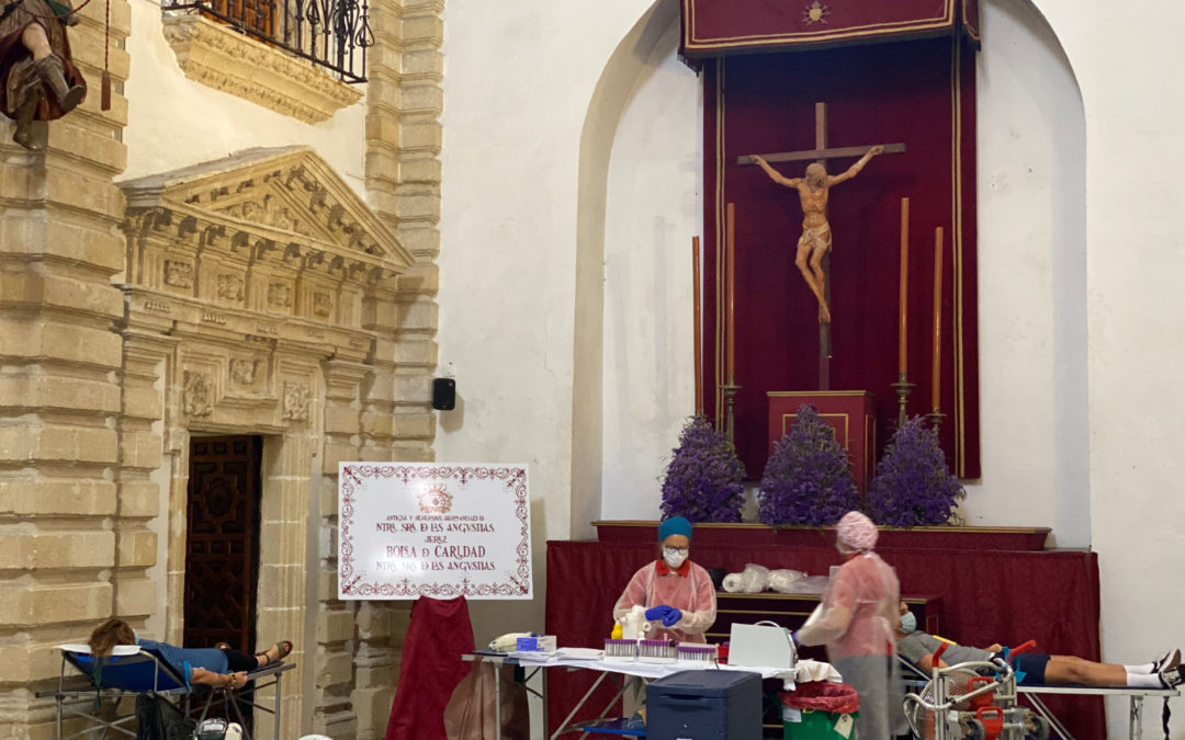 Colecta de Donación de Sangre en la Capilla de Ntra. Sra. de las Angustias Julio 2020