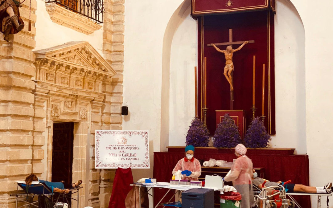 2º Colecta de Donación de sangre en la Capilla de Ntra. Sra. de las Angustias Julio 2020