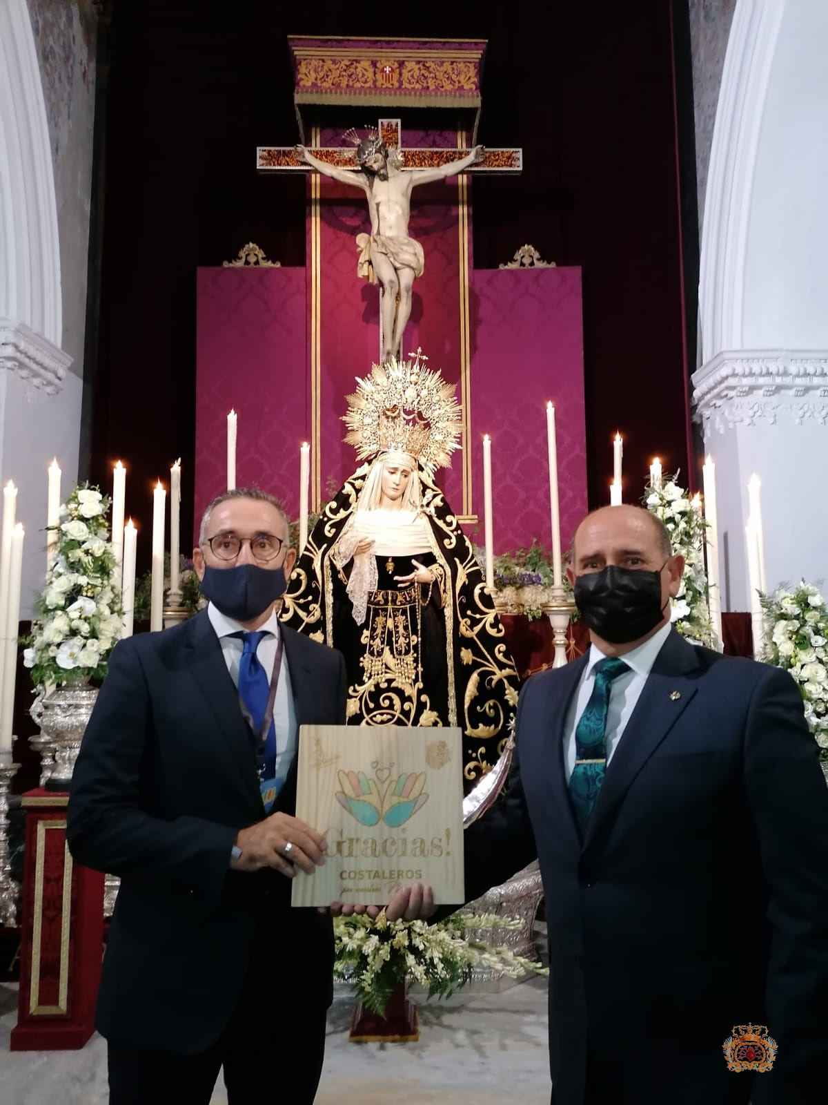 Asistencia al homenaje de “Costalero por nuestros Mayores” (1)