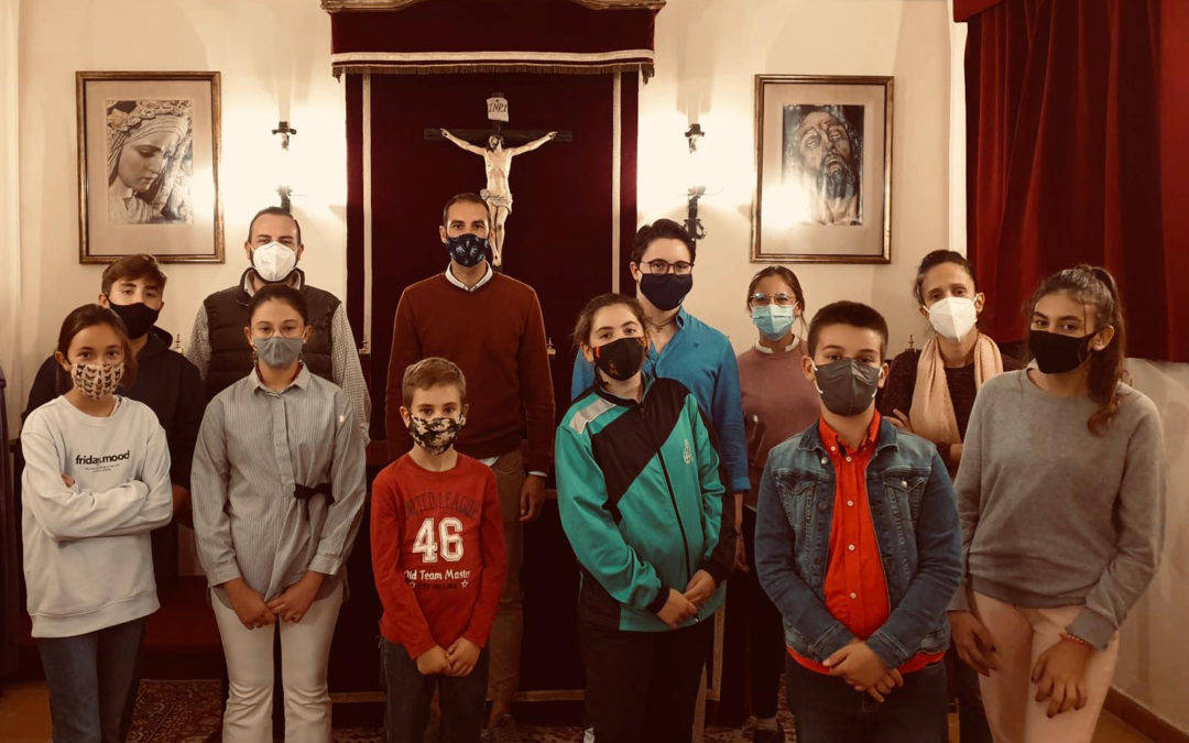Actividad del Grupo Joven e Infantil con Cerería la Merced Octubre