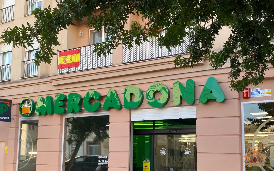 Recogida de Alimentos de la Bolsa de Caridad en Mercadona de Pío XII de Marzo del 2022