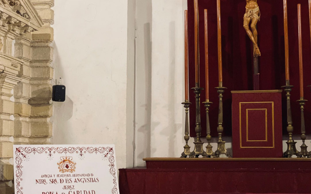 Venta de dulces navideños de las Franciscanas Descalzas de la calle Barja