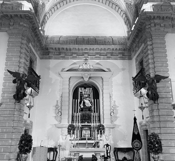 Capilla de Nuestra Señora de las Angustias para la Santa Misa de Año Nuevo 2021