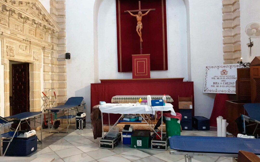 Colecta de Donación de Sangre en la Capilla de Ntra. Sra. de las Angustias de Julio