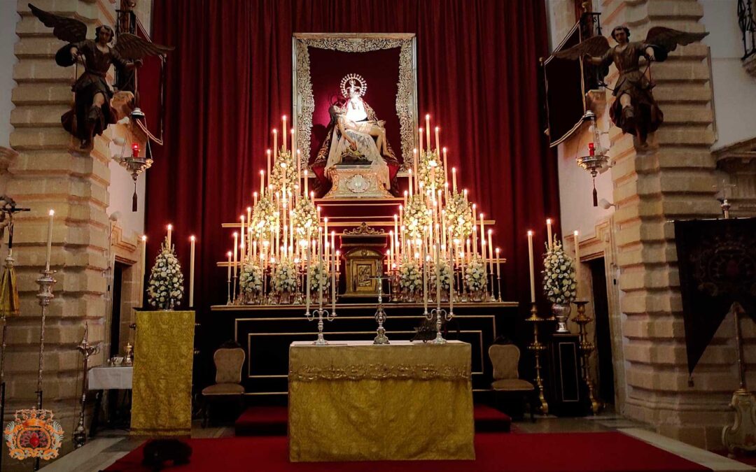 Agradecimientos y fotografías del Solemne Triduo y Rosario de Aurora de Nuestra Señora de las Angustias 2021