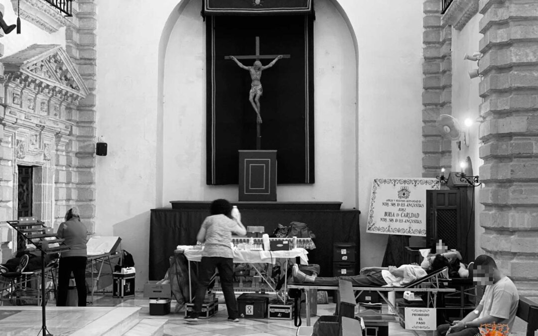 Colecta de Donación de Sangre en la Capilla de Ntra. Sra. de las Angustias de Noviembre del 2021
