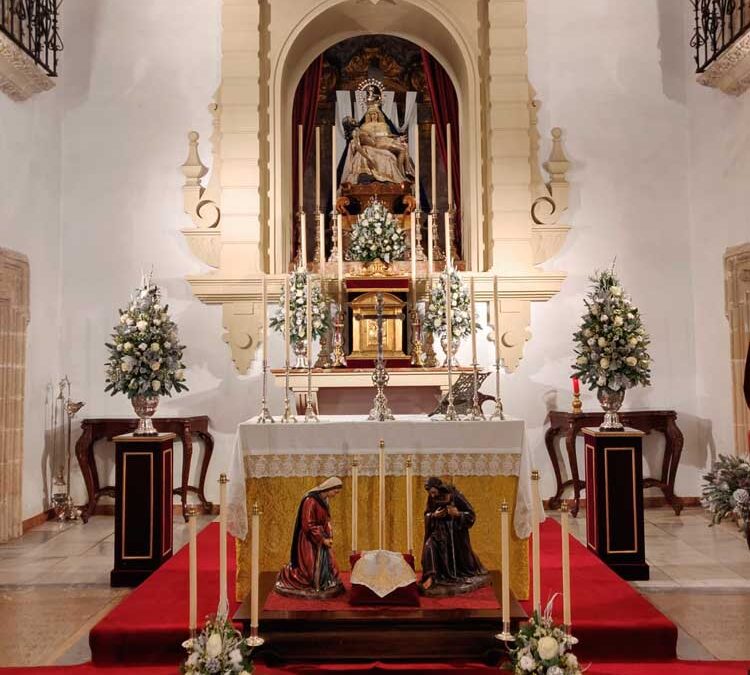 Capilla de Nuestra Señora de las Angustias para la Santa Misa del Gallo del 2021