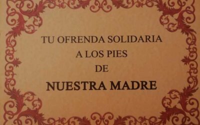 Sobre de la solidaridad de la Bolsa de Caridad de Ntra. Sra. de las Angustias del 2025