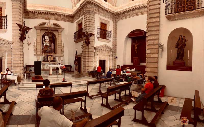 Colecta de Donación de Sangre en la Capilla de Ntra. Sra. de las Angustias de Febrero del 2024