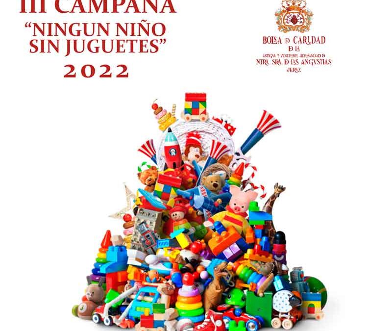 Los costaleros de Nuestra Señora de las Angustias se suman a la III Campaña “Ningún niño sin juguetes”