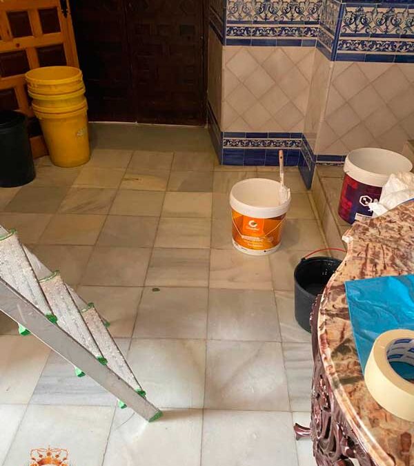 Adecentamiento y resanado de la Casa de Hermandad Marzo del 2023