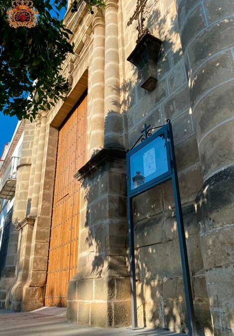 Nuevo tablón de anuncios para la Capilla de Nuestra Señora de las Angustias 2023