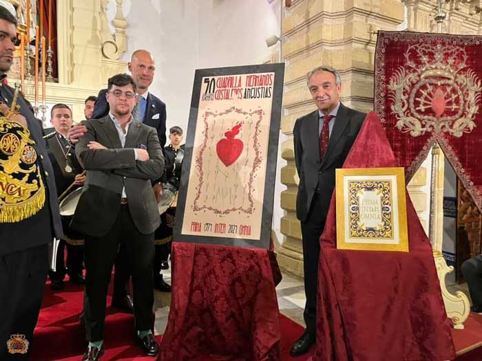 Fotografías de la Presentación del Cartel Conmemorativo del 50 Aniversario de la 1ª Cuadrilla de Hermanos Costaleros de Nuestra Señora de las Angustias del 2024