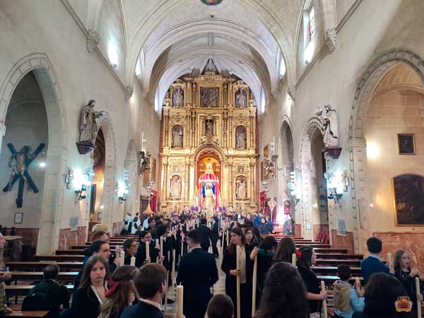 Asistencia al Vía Crucis de Hermandades de Jerez 2024