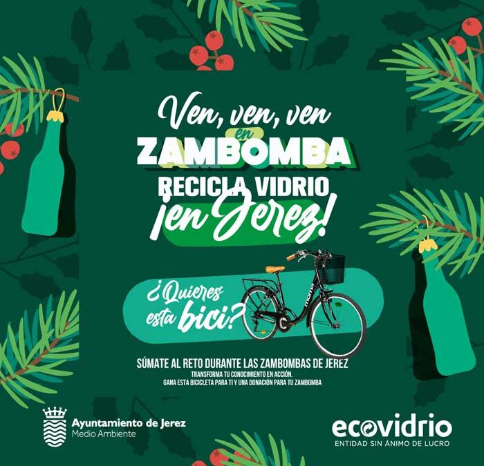 Colabora con el Reto de Ecovidrio durante las Zambombas de Jerez 2024