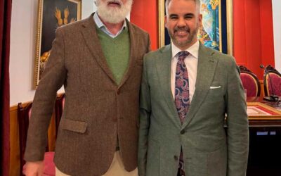 Asistencia a la entrega de patente al Pregonero de la Semana Santa de Jerez 2025