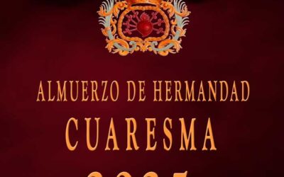 Modificación del Almuerzo de Hermandad Cuaresma 2025