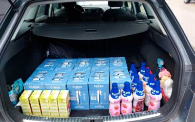 Donación de alimentos a Cáritas Parroquial Los Descalzos Marzo 2025