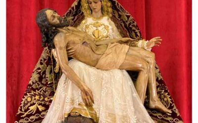 Cambio de Vestimenta de Nuestra Señora de las Angustias para el Solemne Septenario 2025