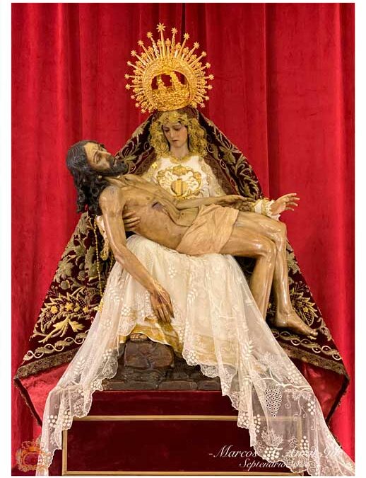 Cambio de Vestimenta de Nuestra Señora de las Angustias para el Solemne Septenario 2025