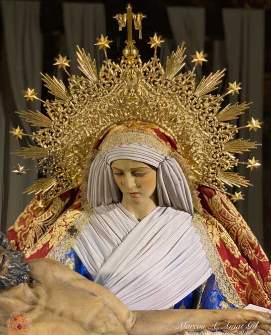 Cambio de Vestimenta de Nuestra Señora de las Angustias para el Tiempo Ordinario 2025