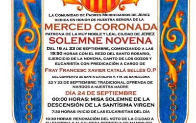Asistencia a la Solemne Novena de Nuestra Señora de la Merced Coronada 2025